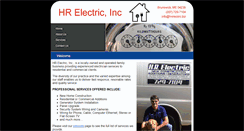Desktop Screenshot of hrelectric.biz